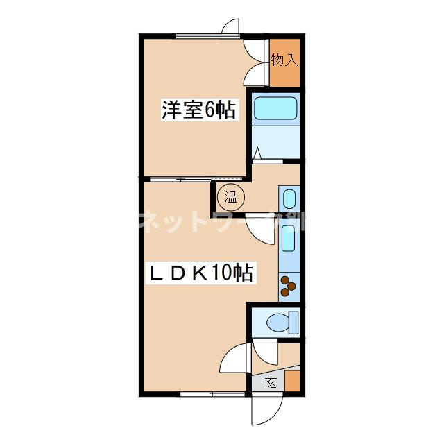 ハイツクリアーの間取り