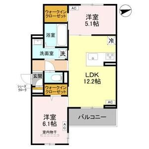 コントレイルの間取り