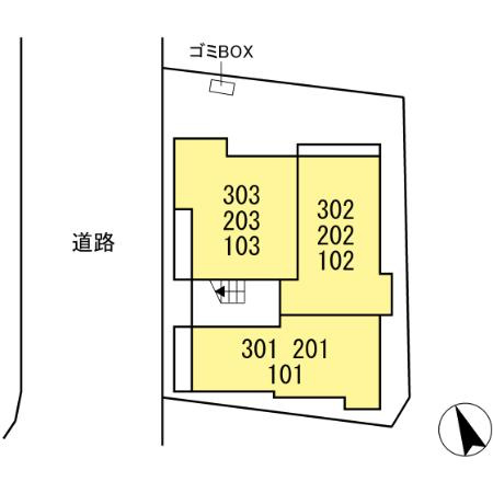 【区画図】 | ムーンヒルズ・T