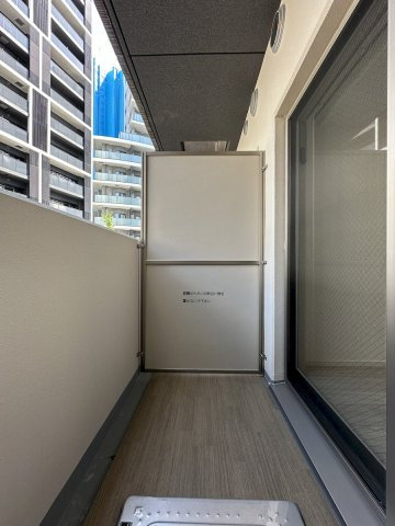 コンシェリア町屋のバルコニー