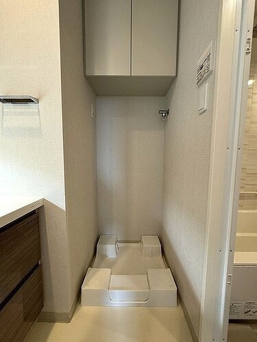 シティインデックス秋葉原の設備|室内洗濯機置き場　※前回募集時／2024年5月の写真