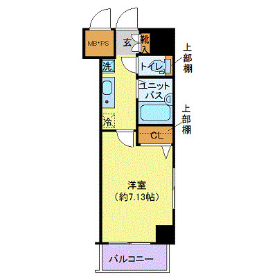 ヴェルト日本橋3の間取り