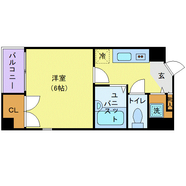ヴィレ日本橋箱崎の間取り