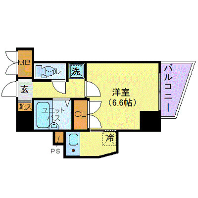 ステージファースト三宿の間取り