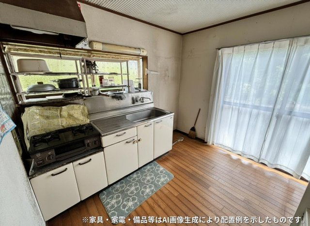 茂原市上永吉　中古戸建のキッチン