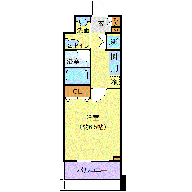 プレール・ドゥーク東京EASTⅣ　RiverSideの間取り