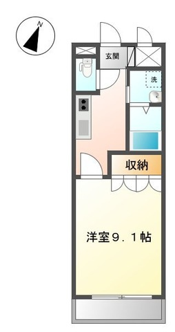 グランデアマールの間取り|間取図