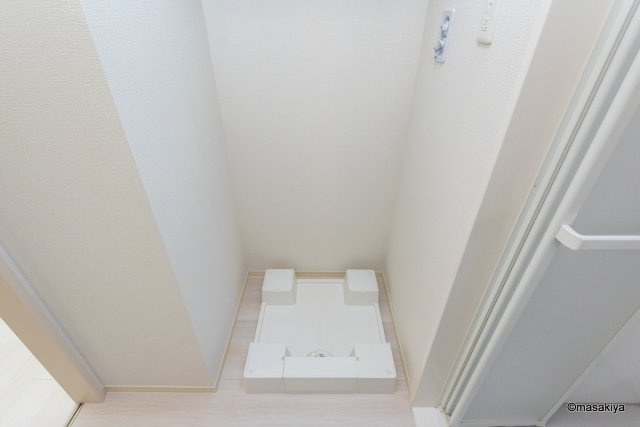 和の設備|室内洗濯機置き場