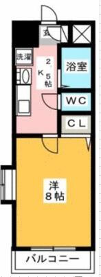 プレアール原田Ⅱの間取り