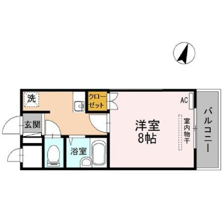 マンション 杏明館の間取り