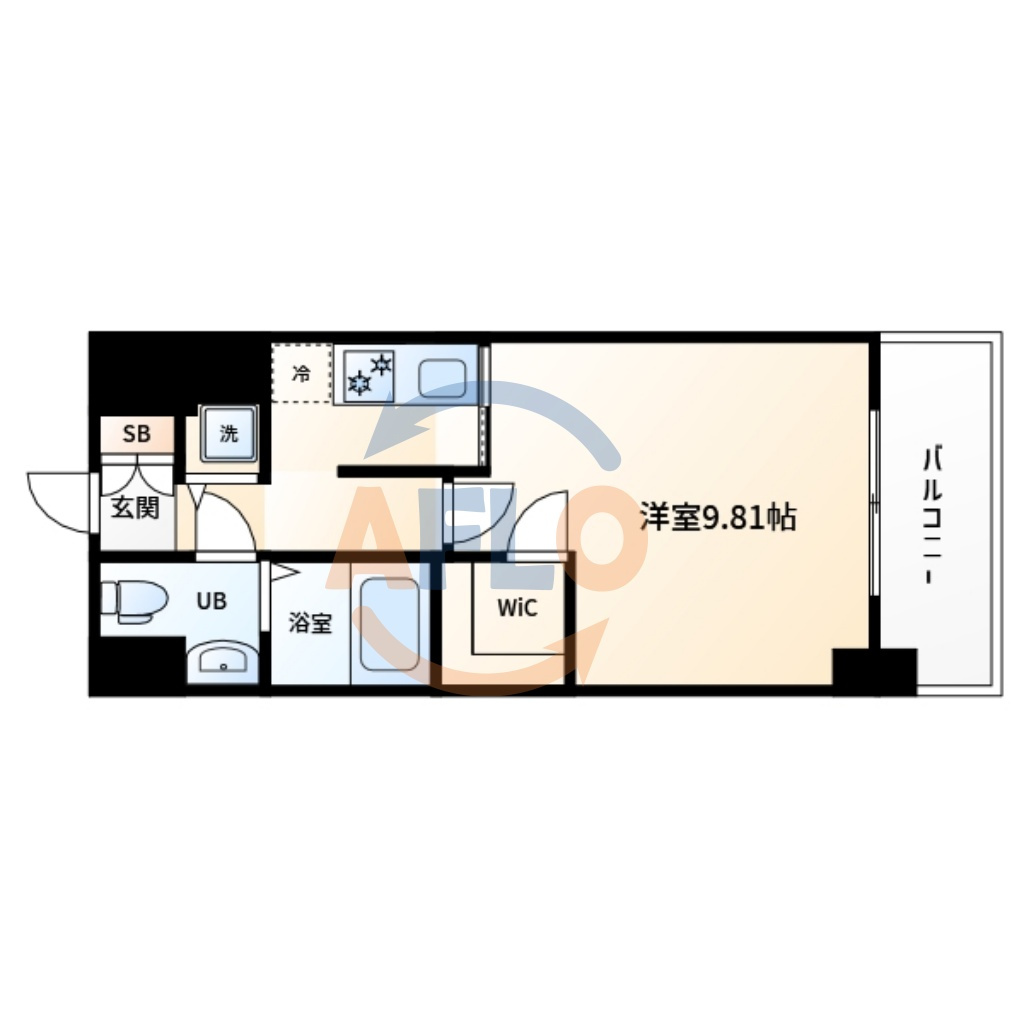 エスリード福島リバーフロントの間取り|エスリード福島リバーフロント　間取り
