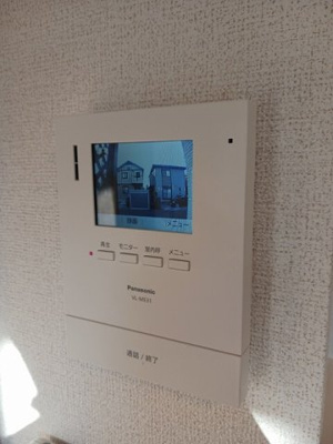 【セキュリティ】 | 梅の木テラス | モニター付きインターホンです