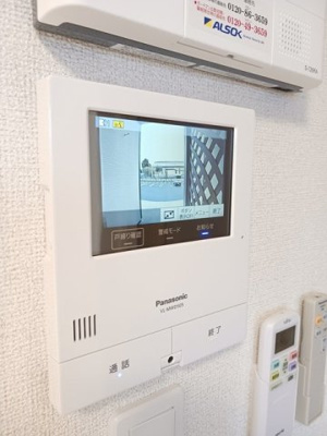 【セキュリティ】 | グリーンテラスＡ | モニター付きインターホンです