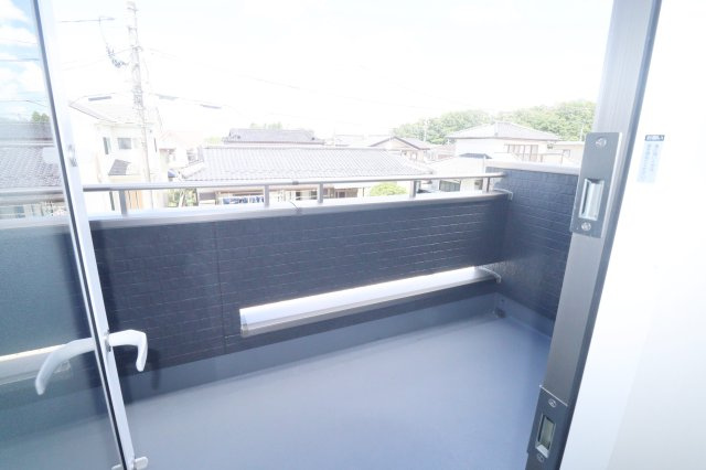 郡山市安積町笹川字中ノ渡戸　　　　１号棟　　　安積第3小学校、安積第2中学区のバルコニー|北側バルコニー