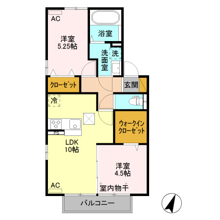 オペラハウス北代田の間取り