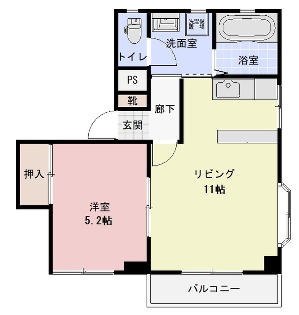 メゾン大友の間取り