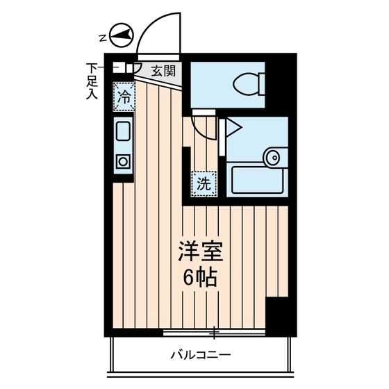 ラ・フロレスタ壱番館の間取り