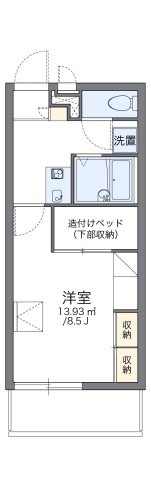 【間取り】 | レオパレスリバーサイド