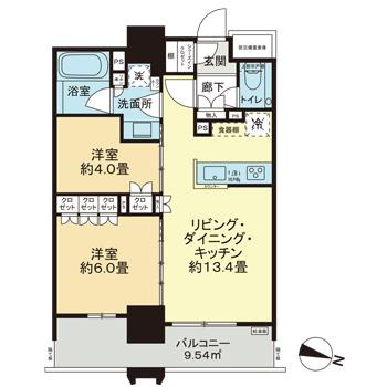 エクセレント　ザ　タワーの間取り