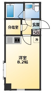 【間取り】 | リビナ奥村ドゥー