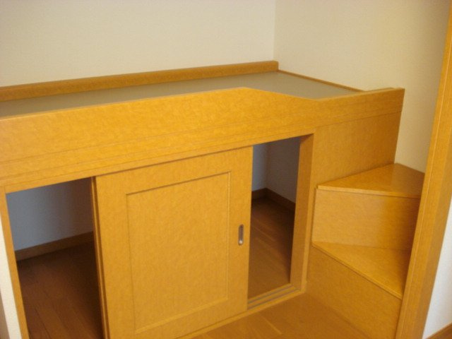 レオパレスユズキの寝室