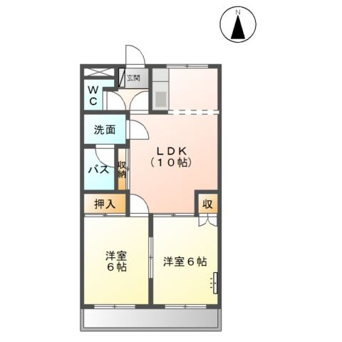 フローリィアンの間取り