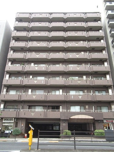 朝日白金台マンションの外観|建物外観　※2024年10月撮影