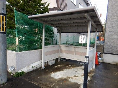 レオパレスアクシス北郷のその他|駐輪場