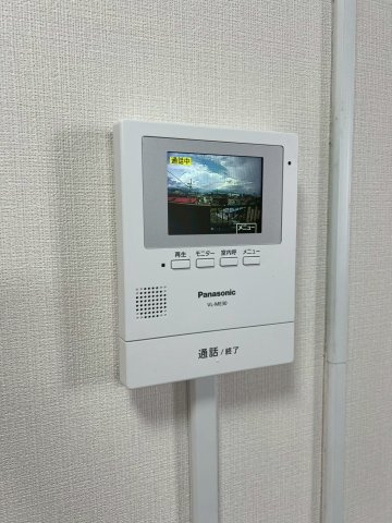 マンションヒバリのセキュリティ|モニター付きインターフォンで安心♪