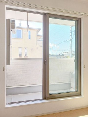 グレイス　玉木田のバルコニー
