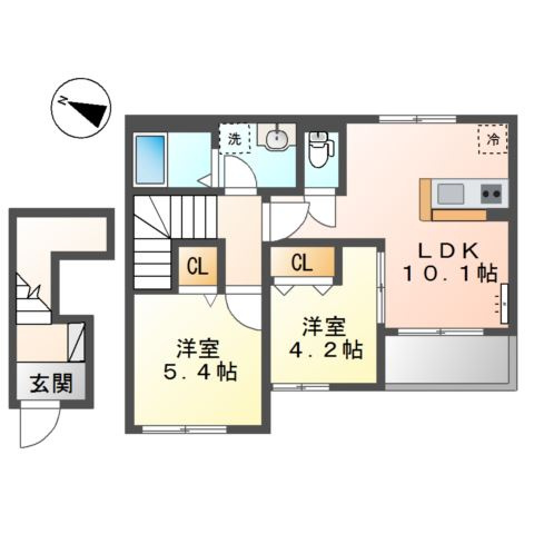 ルミウスの間取り