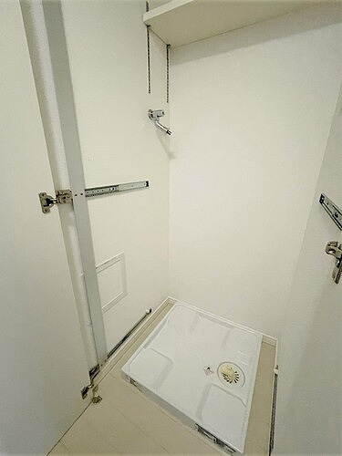 ライオンズクオーレ池袋ソシアの設備|室内洗濯機置き場
