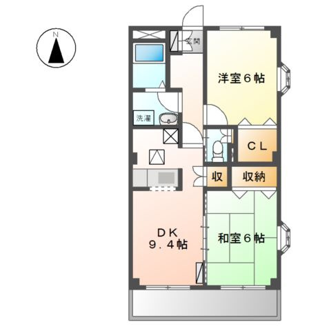 コンフォースの間取り