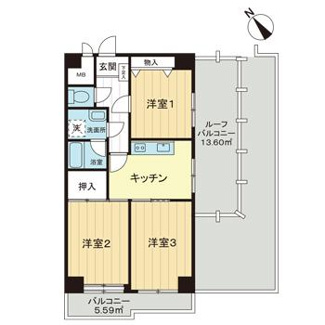 【間取り】 | ライオンズプラザ花小金井