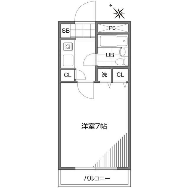 エステージ井荻の間取り|間取り図