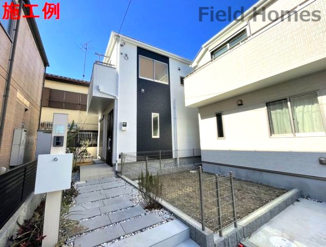 平塚市河内2丁目新築戸建て　D号棟の外観|外観施工例