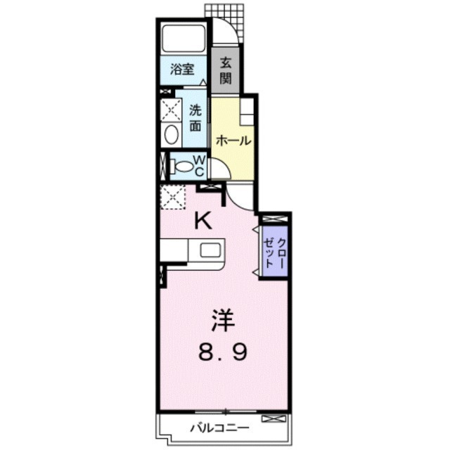 ケイガクⅡの間取り