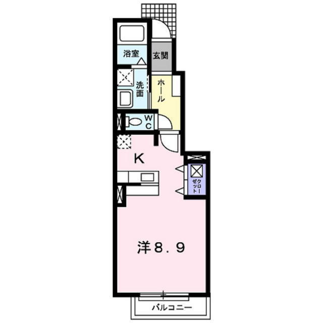 アリアの間取り