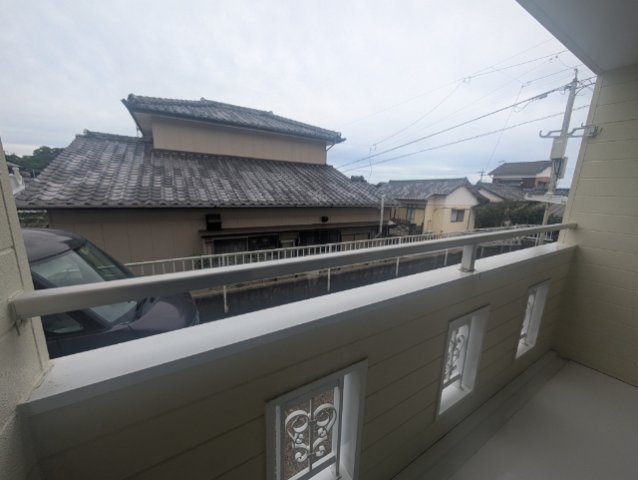 コーポカトレアのバルコニー