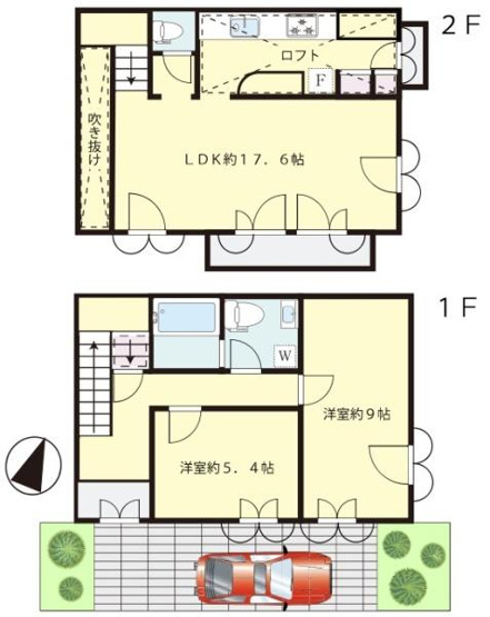 【間取り】 | 東玉川戸建