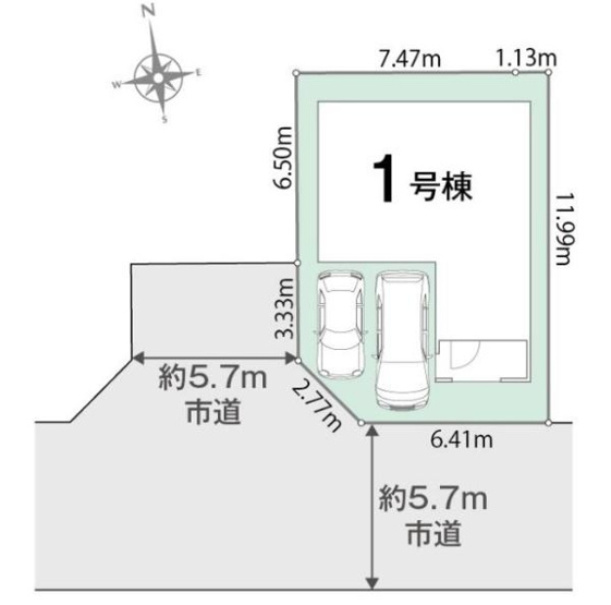 【区画図】