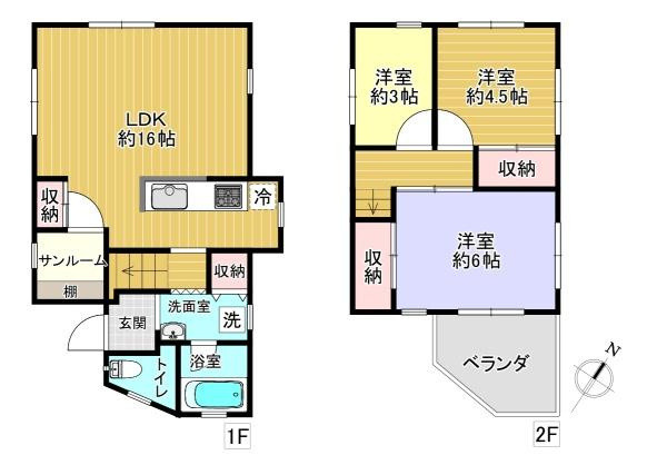 寝屋川市仁和寺本町６丁目の中古一戸建の画像