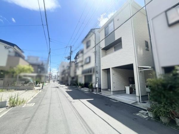 【前面道路含む現地写真】 | 守口市菊水通3丁目　中古戸建