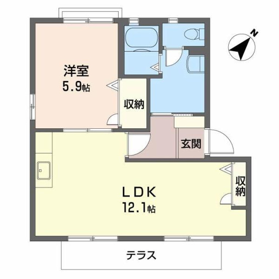 【間取り】 | グランディス