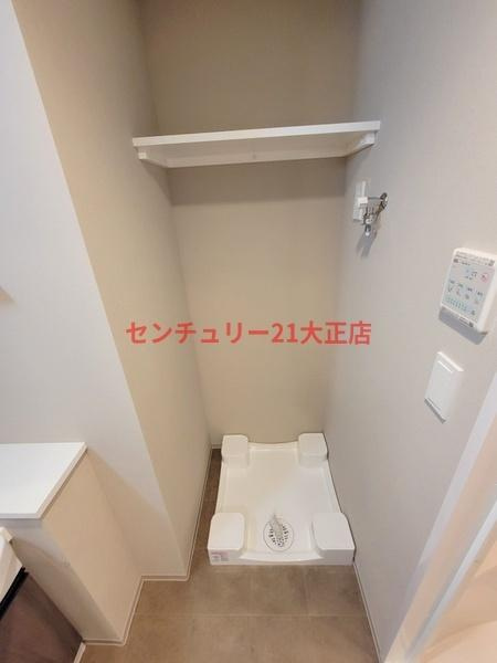 Louis Residence 弁天町の洗面所|★室内洗濯パン★