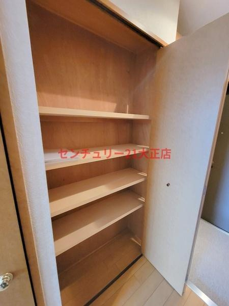 シャトー弁天参番館の収納