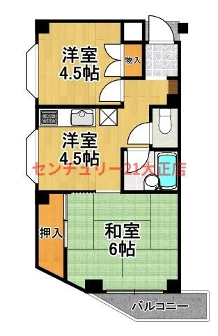 サクラハイツの間取り