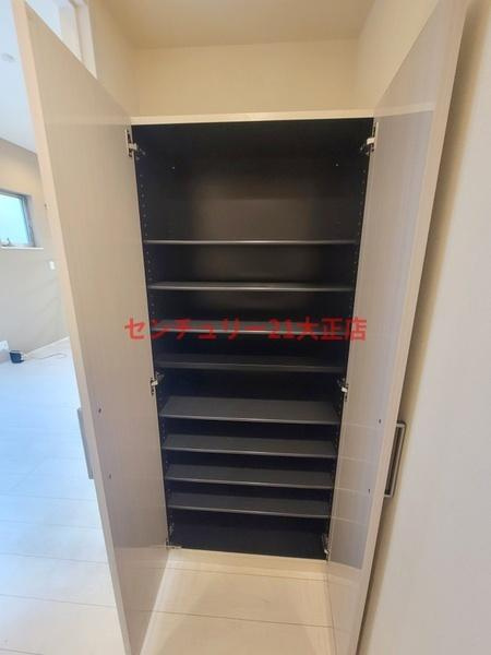 ハーモニーテラスCedar houseの玄関|★シューズボックス★