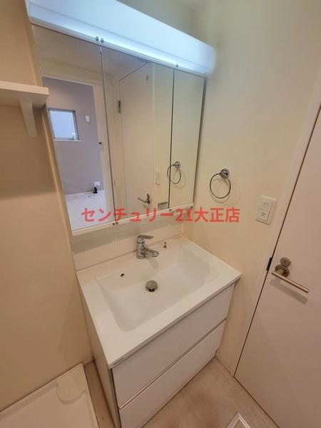 ハーモニーテラスCedar houseの洗面所|★独立洗面台★
