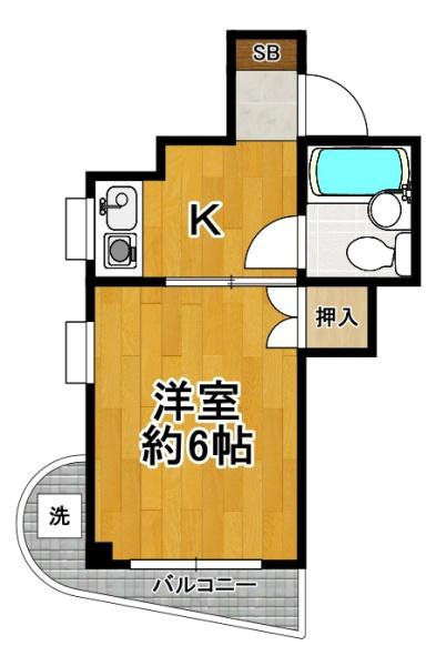 グレース泉尾の間取り